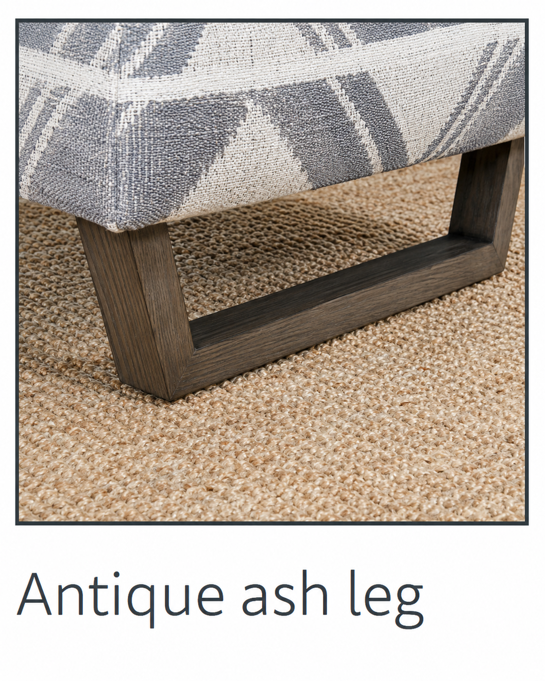 Antique ash leg